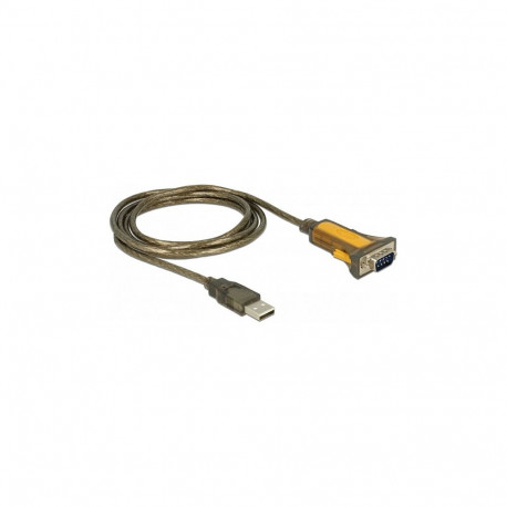 "Adapter USB 2.0 Typ-A Stecker> 1 x Seriell RS-232 DB9 erweiterter Temperaturbereich"