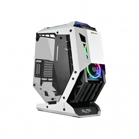 "Sharkoon ELITE SHARK CA700 (schwarz/wei, Seitenteil aus gehrtetem Glas)"