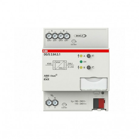 ABB DALI-lüüs DG/S 2.64.5.1 2-kanaliline Premium REG 2CDG110274R0011