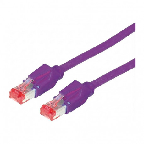 "DTWYLER Patchkabel Cat.6 (Class E) S/FTP, CU 7702 flex LSOH, Hirose TM21, violett, 2 m"