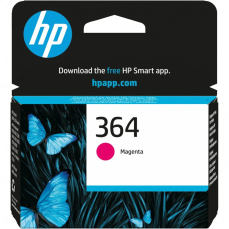 "HP 364 original Ink cartridge CB319EE BA1 magenta standard capacity 3ml 300 pages 1-pack with Viver