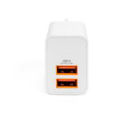 "Digitus Charger 2x USB-A 15W 2x 24A weiß"