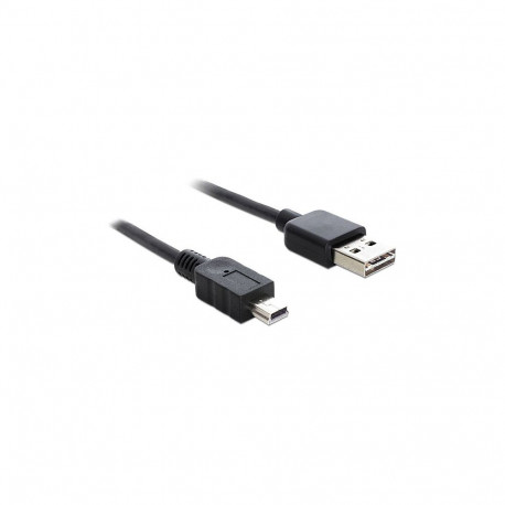 "Kabel EASY-USB 2.0 Typ-A Stecker > USB 2.0 Typ Mini-B Stecker 5 m schwarz"
