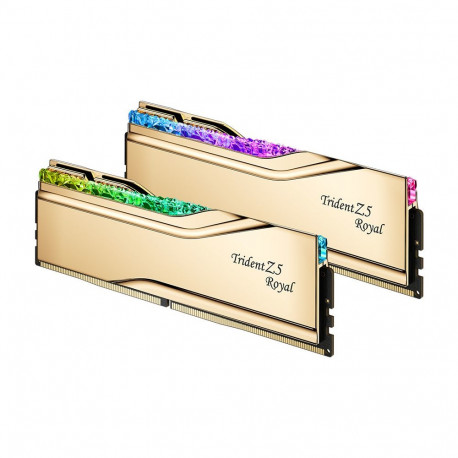 "DIMM 32 GB DDR5-6000(gold, F5-6000J2836G16GX2-TR5G, Trident Z5 Royal RGB, INTEL XMP)"