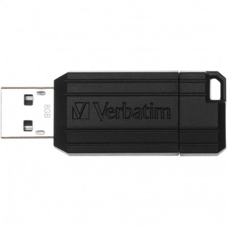 "STICK 8GB USB 2.0 Verbatim Store´n´Go PinStripe Black"