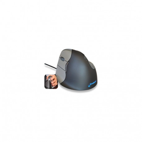 "Evoluent Vertical Mouse 4 left hand/6 buttons/wired"