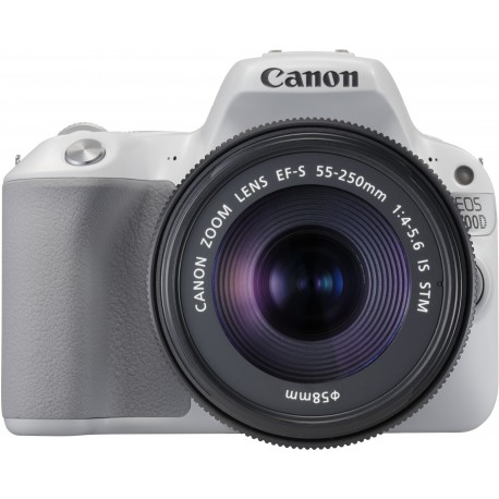 Canon EOS 200D + 18-55mm IS STM, white