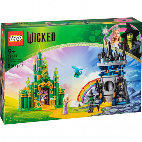 LEGO Wicked 75689 smaragdroheline linn ja Kiamo Ko loss