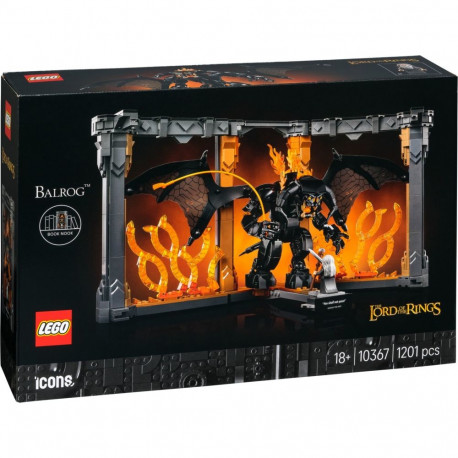 LEGO Icons 10367 Władca pierścieni: Book nook z Balrogiem