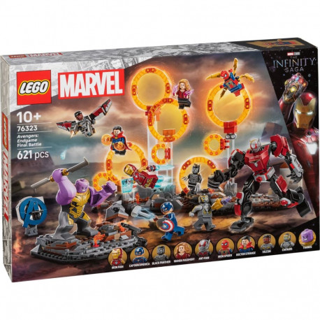 LEGO Marvel 76323 Avengers: Koniec gry — ostateczna bitwa