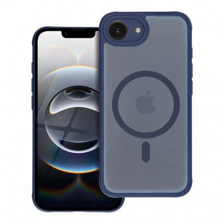 Case for iPhone 16 PRO Full Matte Mag Cover compatible with MagSafe blue