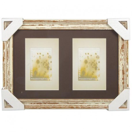 Pildiraam Gallery 10x5x2, valge tume