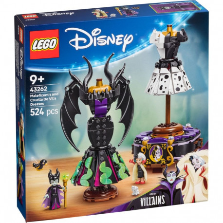 LEGO Kleider von Malefiz / Cruella de Vil 43262