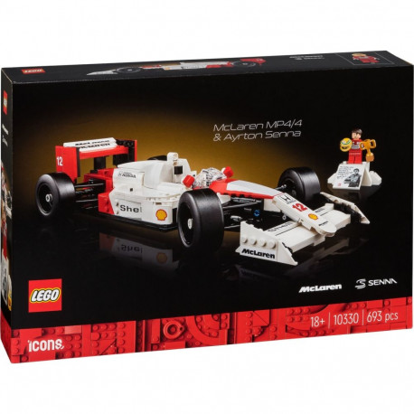 LEGO Icons McLaren MP4/4 i Ayrton Senna (10330)