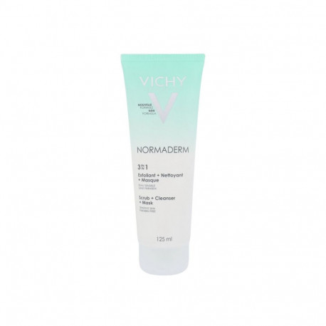 Vichy Normaderm 3in1 Scrub + Cleanser + Mask (125ml)