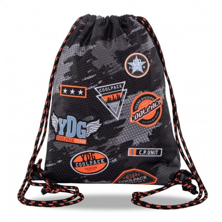 CoolPack sussikott Sprint, must, 42 x 35 cm