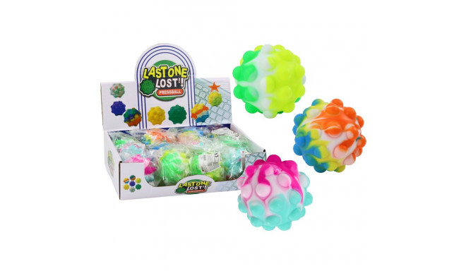 Piłeczka Sensoryczna Z Wypustkami Świecąca Kolorowa 6CM