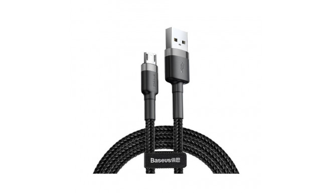 Baseus Cafule Micro USB cable 1.5A 2m (Gray + Black)