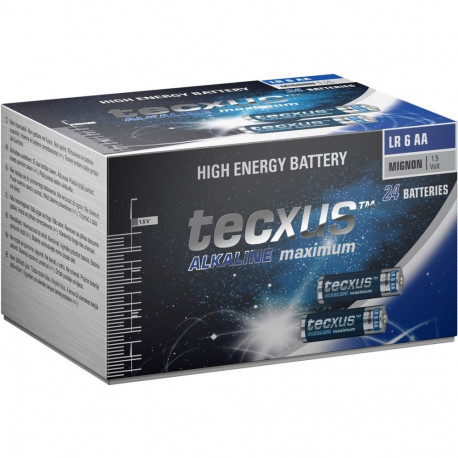 Tecxus patareid LR6/AA (Mignon) 24pcs. XXL karp