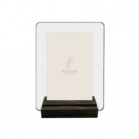 Focus Photo Block Walnut Acrylic 10x15