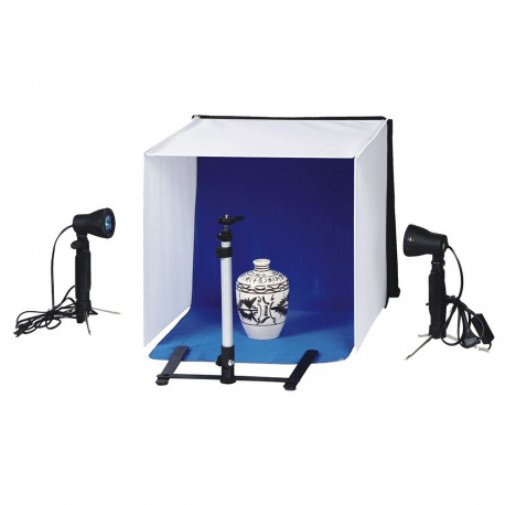 Falcon Eyes Foldable Photo Box PBK-40AB-2LS 40x40 cm + 2 Lamps