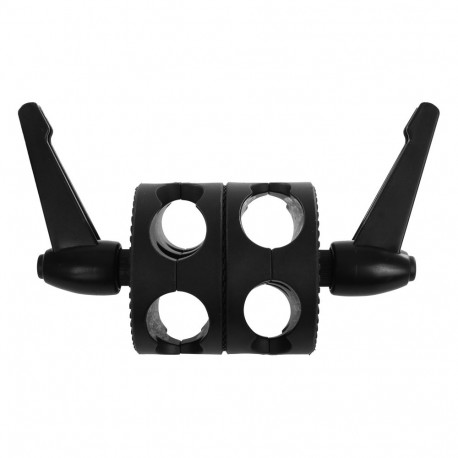 Falcon Eyes Double Tube Clamp EC-28 for 19/22/25/28 mm Tubes