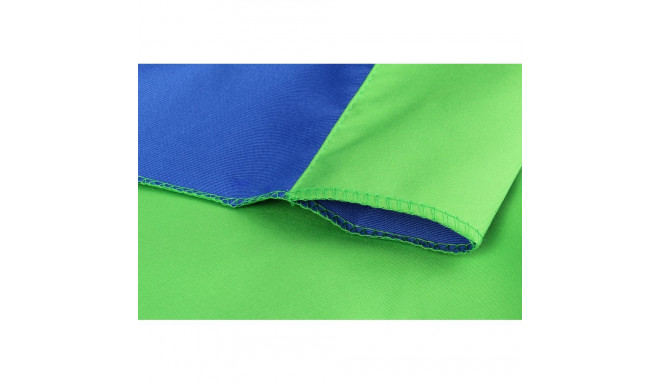 StudioKing taustakangas 2,7x5m, sinine/roheline