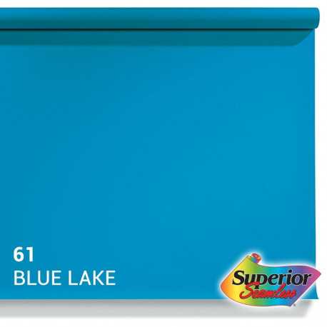 Superior Background Paper 61 Blue Lake 2.72 x 11m