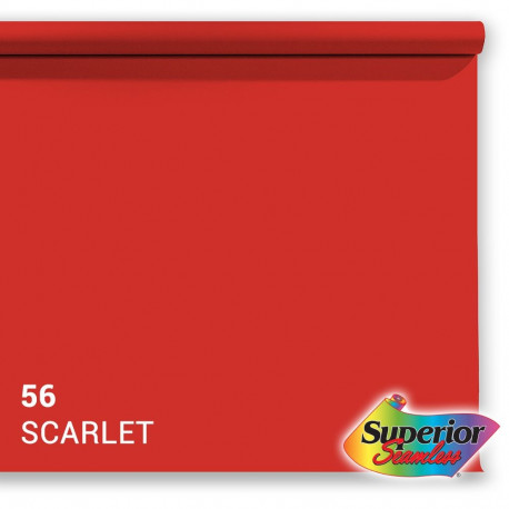 Superior background paper 56 2.72x11m, red