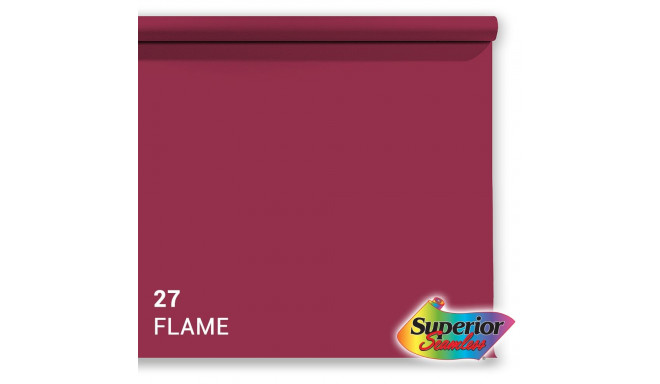 Superior paper background 2.72x11m, 27 flame