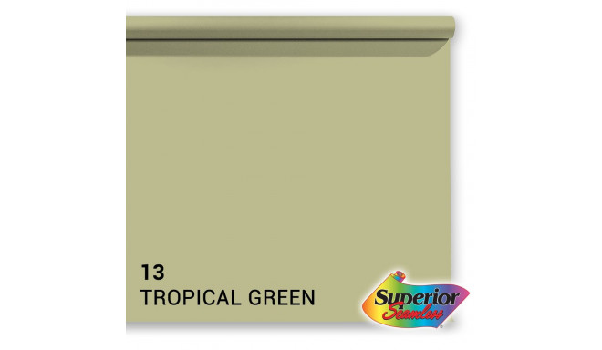 Superior Background Paper 13 Tropical Green 1.35 x 11m