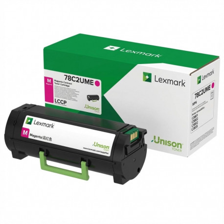 "Lexmark Toner 78C2UME Magenta bis zu 7.000 Seiten"