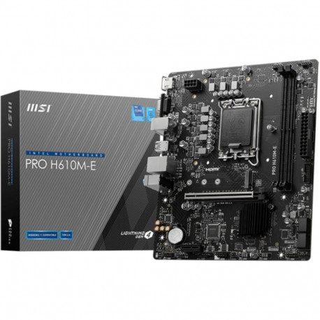 "1700 MSI PRO H610M-E"