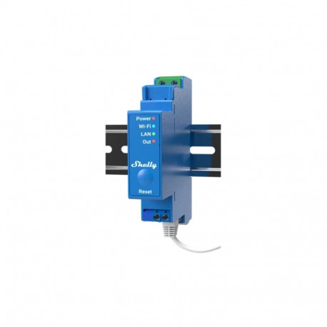 "Shelly Relais ""Pro 1"" WLAN LAN Max. 16A 1 Kanal 1 Phase BT DIN-Rail"