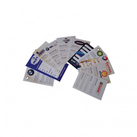 oil change Sticker BP OIL