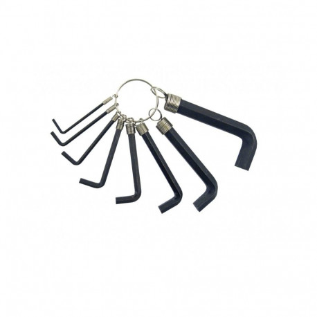 Hex Keys 8 pc 1,5 ; 2,0 ; 2,5 ; 3; 4 ; 5; 6mm