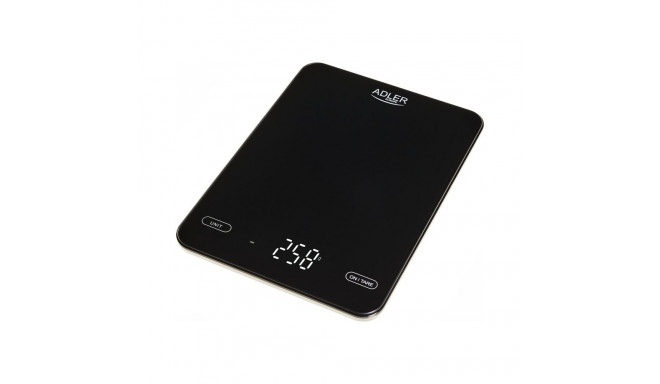 Adler | Kitchen Scale | AD 3177b | Maximum weight (capacity) 10 kg | Black