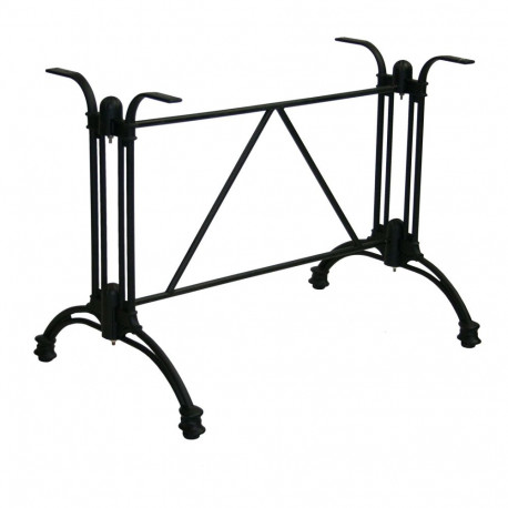 Lauajalg CAFE 92x60xH72cm, must