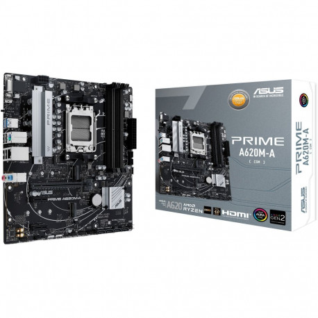 PRIME A620M-A-CSM, must/hõbedane