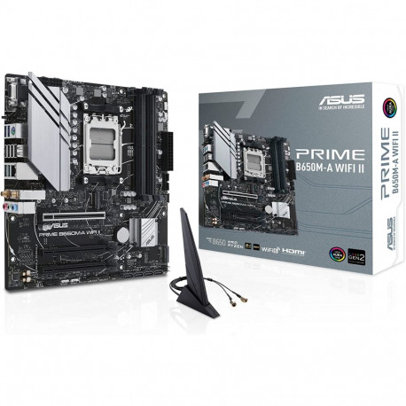 ASUS PRIME B650M-A WIFI II, motherboard (black)