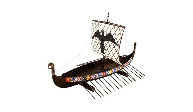 Model plastikowy Viking Ship