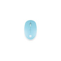 Natec Mouse Harrier 2 Wireless, White/Blue, Bluetooth
