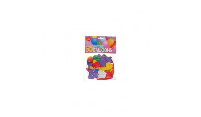 Bini segavärvi õhupallid, 50 tk