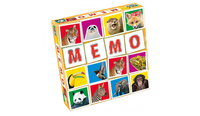 Tactic lauamäng Memo Metsloomad