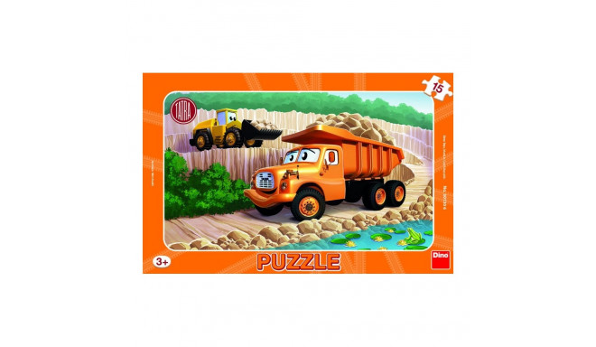 Dino väike plaatpusle 15 tk Tatra