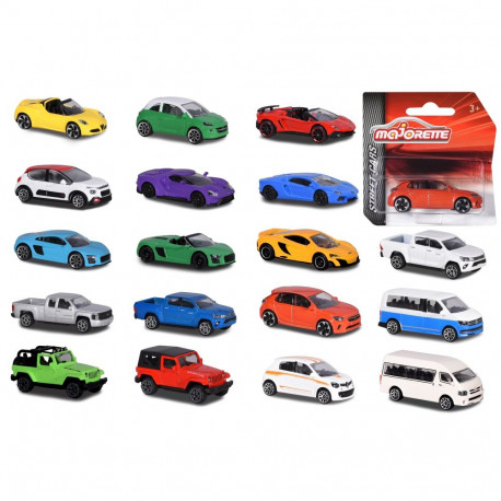 Majorette Street cars mudelautod