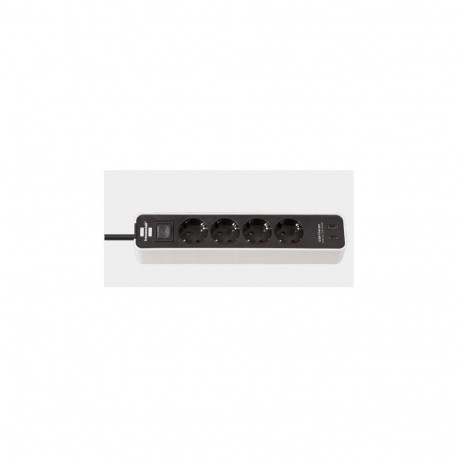 CORD EXT 4 SOCKET WITH 2 USB C 1.5M