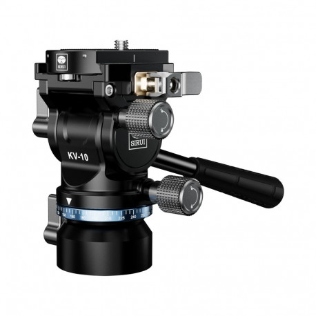 Sirui Pan & Tilt Head with Leveling Base KV-10