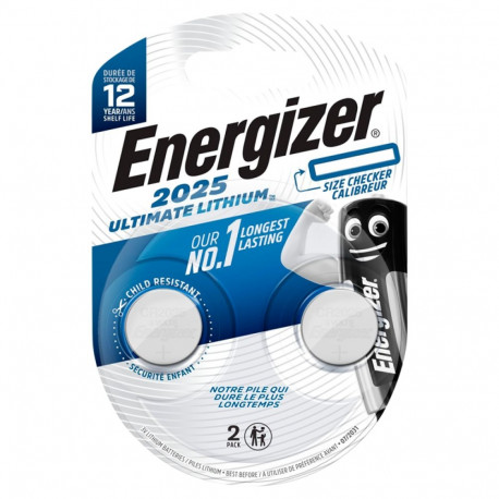 Energizer patareid Ultimate Lithium CR2025 2 tk