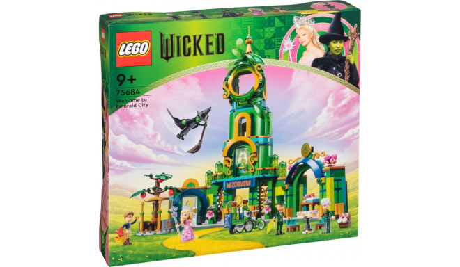 LEGO Wicked 75684 tervitus Emerald Citys